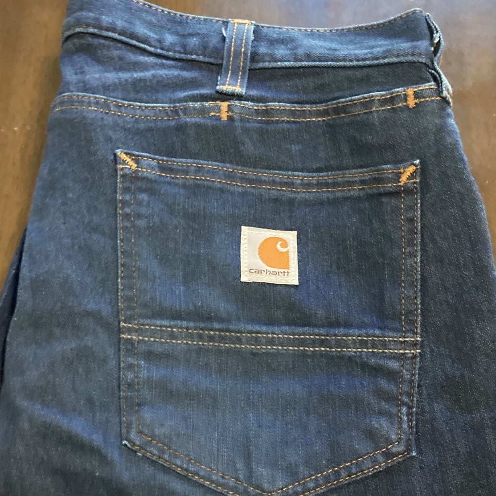 Carhartt Dark Blue Denim Pants